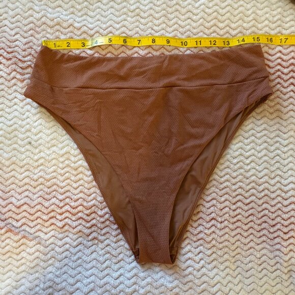 Aerie Brown Bikini Bathing Suit Top and Bottom - Size XL - XXL - Picture 6 of 9